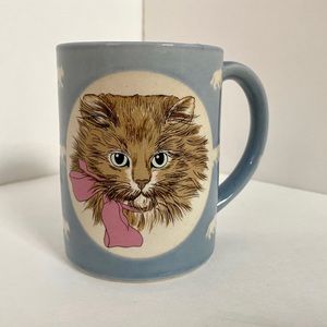 Vintage Cat Mug Japan